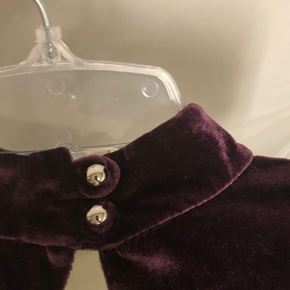 Tart Keyhole Crushed Velvet Blouse - ❤️Day - Picture 7 of 8